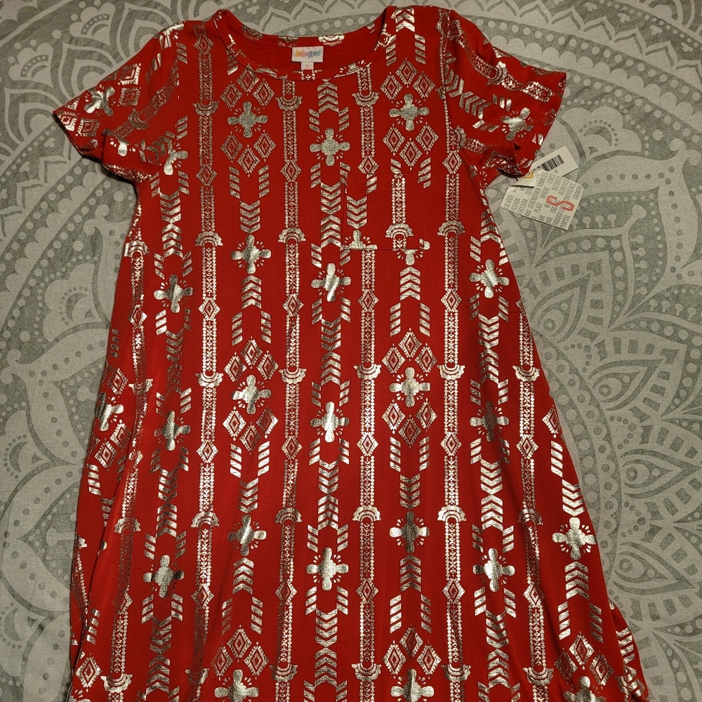 Aztec pattern dress 👗